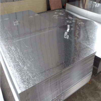 صفيحة فولاذية مجلفنة صغيرة GB 3mm DX51D Z80 صفيحة مسطحة مجلفنة