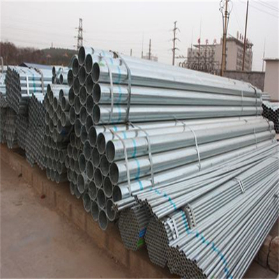 ASTM DX52D أنابيب الصلب المجلفن Z100 Sch10 3.05 مم سطح مسطح مشرق