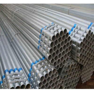 GB Oiling DX53D Z100 75mm أنابيب الصلب المجلفن 5mm سماكة الزنك المجلفن الأنابيب
