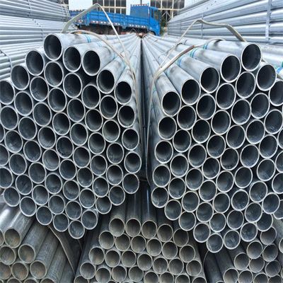 GB Oiling DX53D Z100 75mm أنابيب الصلب المجلفن 5mm سماكة الزنك المجلفن الأنابيب