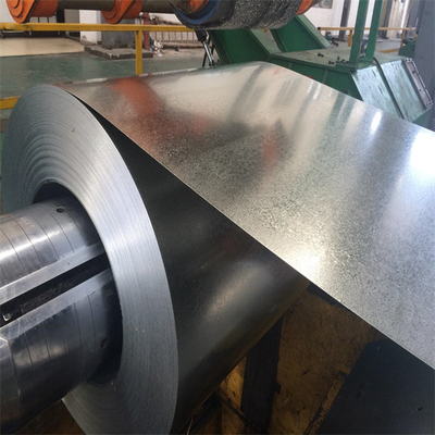 Dc52D SQCR40 صفائح الفولاذ المجلفن الزخرفية لفائف التخميل 7mm Gi Sheet Roll