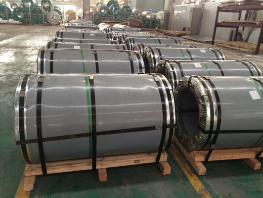 DIN 410 1000mm عرض لفائف الفولاذ المقاوم للصدأ المدرفلة على الساخن ASTM 4mm SS Sheet Coil BA
