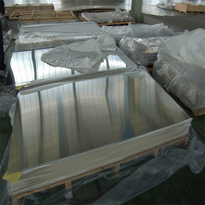 الفضة البيضاء 1000 * 2000mm SS 304 ورقة قياسية سطح 4mm صفيحة الفولاذ المقاوم للصدأ