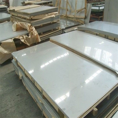 SGS Bright Sliver 304 صفائح الفولاذ المقاوم للصدأ ألواح 1250mm المعدن