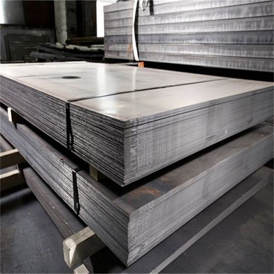 ASME Q345B لوح صفيح من الصلب الكربوني 1250 × 2500 مم MS Blcak Color Construction 40mm