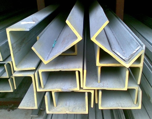ASTM المدرفلة على البارد JIS الفولاذ المقاوم للصدأ المقاطع الهيكلية 80x45x6 الصلب U شعاع