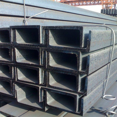 Q195B 65x40x4.8mm أقسام الصلب الكربوني مشرق ASTM الكربون الصلب قناة شعاع