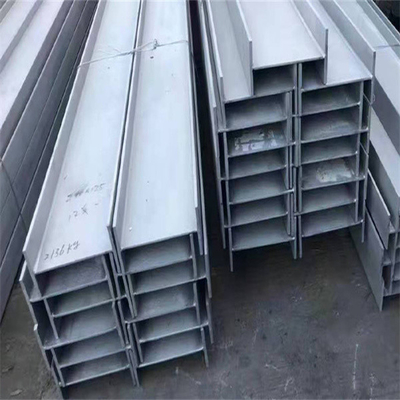 175 * 90 * 5 * 8 مم JIS SS400 الفولاذ المقاوم للصدأ H شعاع لحام 201 SS I Beam