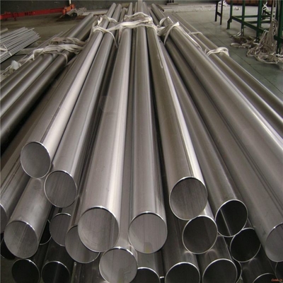 ASTM AISI 304 أنبوب دائري من الفولاذ المقاوم للصدأ 2.5 بوصة OD 2 مم 2B إنهاء