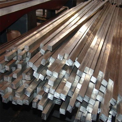 AISI الفولاذ المقاوم للصدأ المدرفلة على البارد شريط مربع 201 BA 50 * 50 مم ISO 9001
