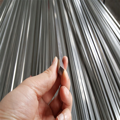 AISI الفولاذ المقاوم للصدأ المدرفلة على البارد شريط مربع 201 BA 50 * 50 مم ISO 9001