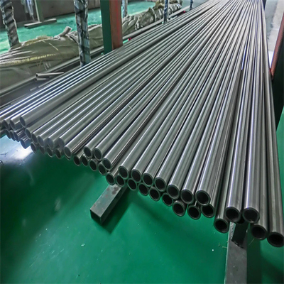 ASTM 201 2B أنابيب الفولاذ المقاوم للصدأ الدائرية غير الملحومة 26.7 مم OD المدرفلة على البارد 3000 مم