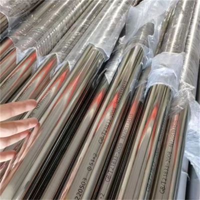 316L أنابيب الفولاذ المقاوم للصدأ أنابيب الغذاء الصف 48 * 3 مم طول مخصص 2B السطح