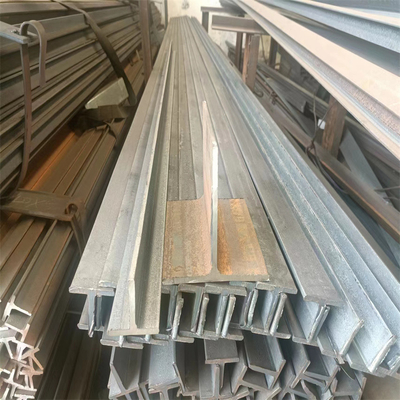 T-beam T-bar Carbon Steel Q235 الدرجة منخفضة الكربون 175 * 175 * 7.5mm الأسود اللون