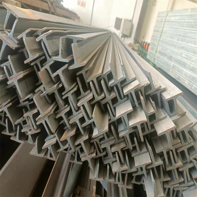 الصلب الكربوني T Beam Q345B ASTM Standaded 50 * 50 * 5mm Size المطاط الساخن على شكل T استخدام صناعة الصلب