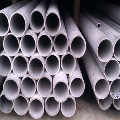 304 304L أنابيب الفولاذ المقاوم للصدأ بلا خيوط AISI ASME معيار 21mm OD 1.6mm سمك 6 متر الطول