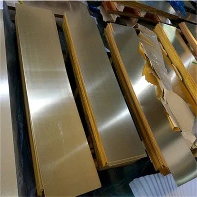 C26800 صفيحة صفيحة نحاسية 1mm 2mm سمك سبيكة النحاس الزنك حجم مخصص Astm Gb H68