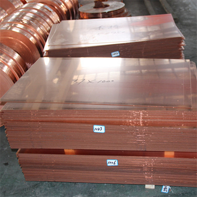 Tu1 Tu2 صفيحة صفيحة النحاس 0.5mm 0.6mm سمك 10-1220mm العرض Asm Standard