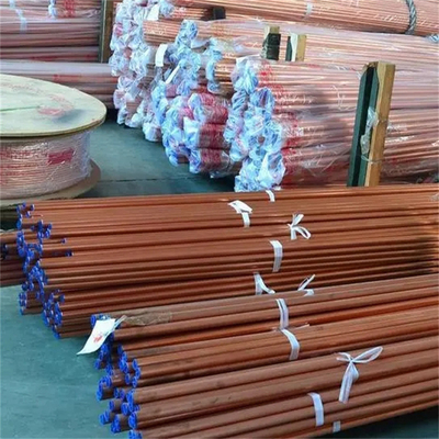 TP1 TP2 أنابيب النحاس السلسة 33mm OD 4.5mm سمك الجدار