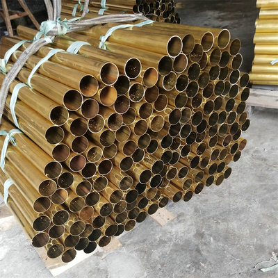 H59 42mm Od أنابيب النحاس 3mm سمك Astm GB معيار