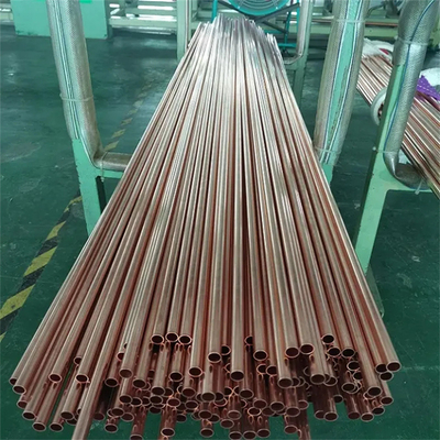 T1 أنبوب نحاس بدون خيط Astm القياسية 21mm قطر 3mm سمك