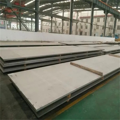 430 ورق الفولاذ المقاوم للصدأ 400 سلسلة ألواح الفولاذ المقاوم للصدأ المطاط الساخن 8mm 10mm 12mm سمك 1000-1500mm العرض