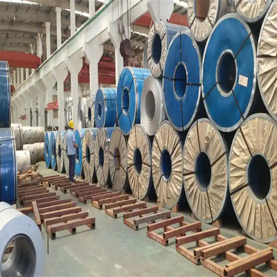 0.1-12mm سمك لفائف الفولاذ المقاوم للصدأ في اللون الأبيض للآلات الثقيلة