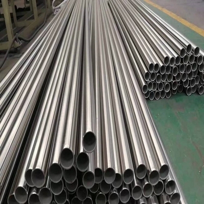 أنابيب الفولاذ المقاوم للصدأ AISI Ss304 الصحي 2B 5mm سمك 46mm OD مطاط بارد