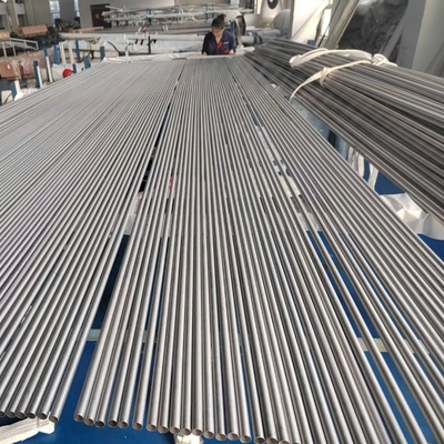 أنابيب غازية من الفولاذ المقاوم للصدأ عالية درجة الحرارة القياسية ISO بدون خيوط Ss316 قطرها 37mm أنابيب غازية سمكها 2.5mm