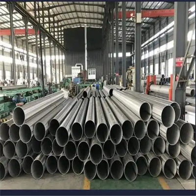AISI Ss316 50 DN أنابيب المياه المقاومة الباردة من الفولاذ المقاوم للصدأ 4mm سمك 2B أنابيب بناء السفن من الفولاذ المقاوم للصدأ الطول المخصص
