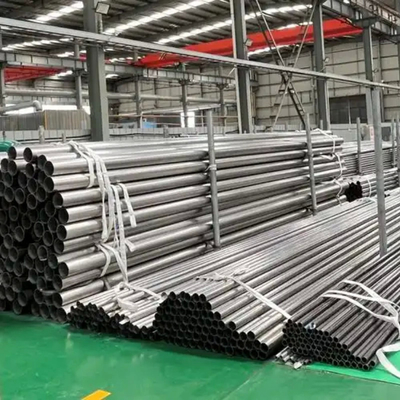 أنابيب الفولاذ المقاوم للصدأ AISI 304 8K 2.5mm سمك 40 DN أنابيب الزخرفة الفولاذ المقاوم للصدأ