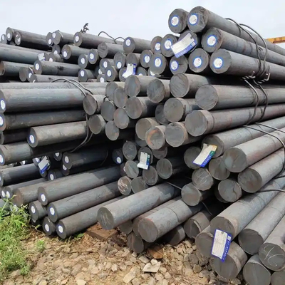 ASTM GB Q235B قضيب فولاذ خفيف 42mm OD قطب مستدير من فولاذ الكربون