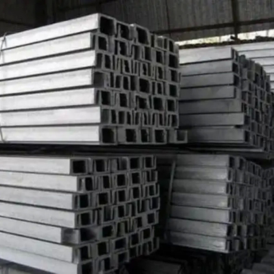 12# 304 2B القناة الفولاذ المقاوم للصدأ القسم 5.5x53x120 مخصصة