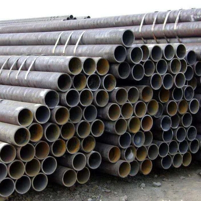 S235JR أنابيب بلا خيوط من الفولاذ الكربوني المطاط الساخن أنابيب النفط من الفولاذ الخفيف 0.8mm سمك 26mm OD EN