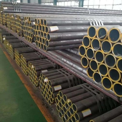 SA516Gr65 سبيكة الطلاء البارد المسال أنابيب الفولاذ الكربوني السلس مع غاز أنبوب الغطاء حجم مخصص ASTM