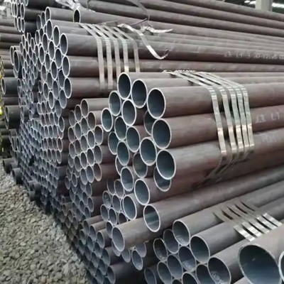 S355 أنابيب النقل أنابيب بلا مسام من الفولاذ الكربوني المطاط الساخن أنابيب الفولاذ الخفيفة 0.65mm سمك 21mm OD EN