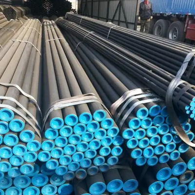EN JIS GB غير سبيكة الطلاء البارد المسال أنابيب الفولاذ الكربوني بلا مسام مع غطاء حجم مصنع مخصص