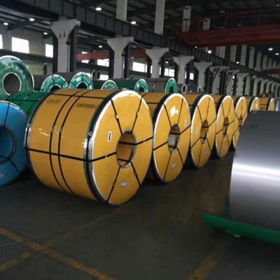 ASTM 316Ti No1 سطح لفائف الفولاذ المقاوم للانزلاق المرحاض المبنى 1.5mm سمك 1425mm عرض تعبئة مخصصة