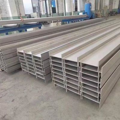 304L الفولاذ المقاوم للصدأ الصلب الهيكلي H Beam 2B السطح 125*60*6*8mm للبناء