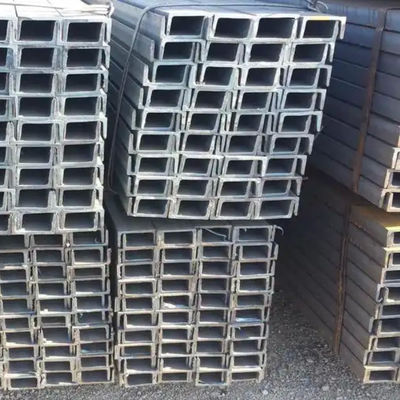 304 10# الأقسام الهيكلية من الفولاذ المقاوم للصدأ مطاط بارد 5.3x48x100 قناة المياه