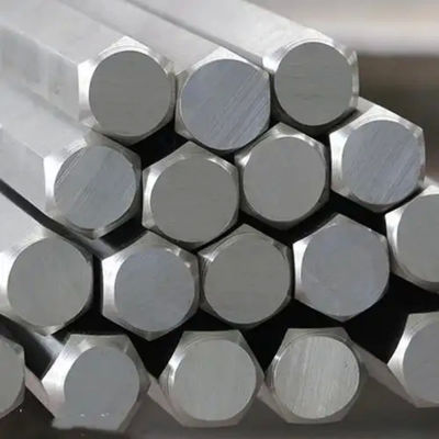 القضبان المستديرة المربعة المربعة الستة الأطراف الهيكلية من الفولاذ المقاوم للصدأ ASTM السطح 2B المشرق