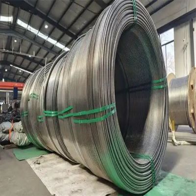 لفائف أسلاك الفولاذ المقاوم للصدأ ذات تشطيب لامع، معالجة بالصلب، الدرجات 201، 304، 410، 420، 430، 316، 321، 904، 2205، 2507