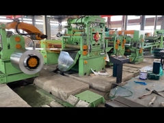 كيفية قطع لفائف الفولاذ المقاوم للصدأ إلى أوراق في خط الإنتاج