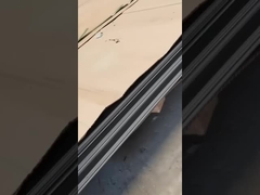 عرض مخزون مستودع لوحات الفولاذ المقاوم للصدأ